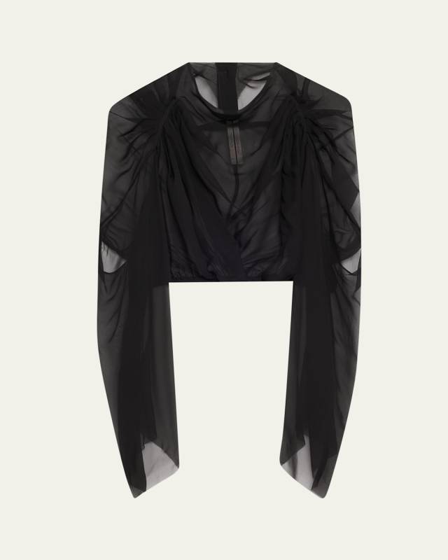 Claudette Chiffon Draped Top